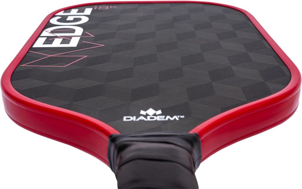Diadem Edge 18K Pickleball Paddle USAPA Approved | 18K Carbon Fiber Face for Spin  Control | 16mm Control Paddle