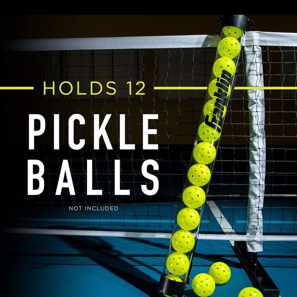 Franklin Sports Pickleball Retriever Tube + Ball Holder - 12 Ball Pickleball Ball Hopper + Picker Upper - Pickleball Accessories + Gear Franklin Sports Pickleball Retriever Tube + Ball Holder - 12 Ball Pickleball Ball Hopper + Picker Upper - Pickleball Accessories + Gear
