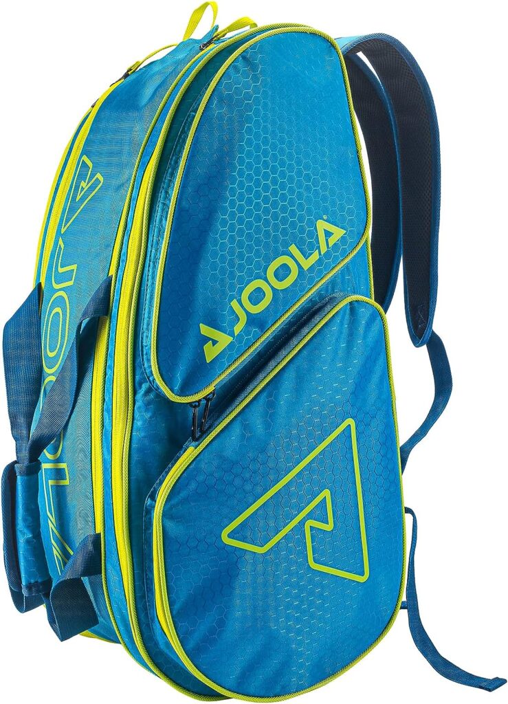 JOOLA Tour Elite Pro Pickleball Bag – Backpack Duffle Bag for Paddles Pickleball Accessories – Thermal Insulated Pockets Hold 4+ Paddles - Includes Fence Hook JOOLA Tour Elite Pro Pickleball Bag – Backpack Duffle Bag for Paddles Pickleball Accessories – Thermal Insulated Pockets Hold 4+ Paddles - Includes Fence Hook
