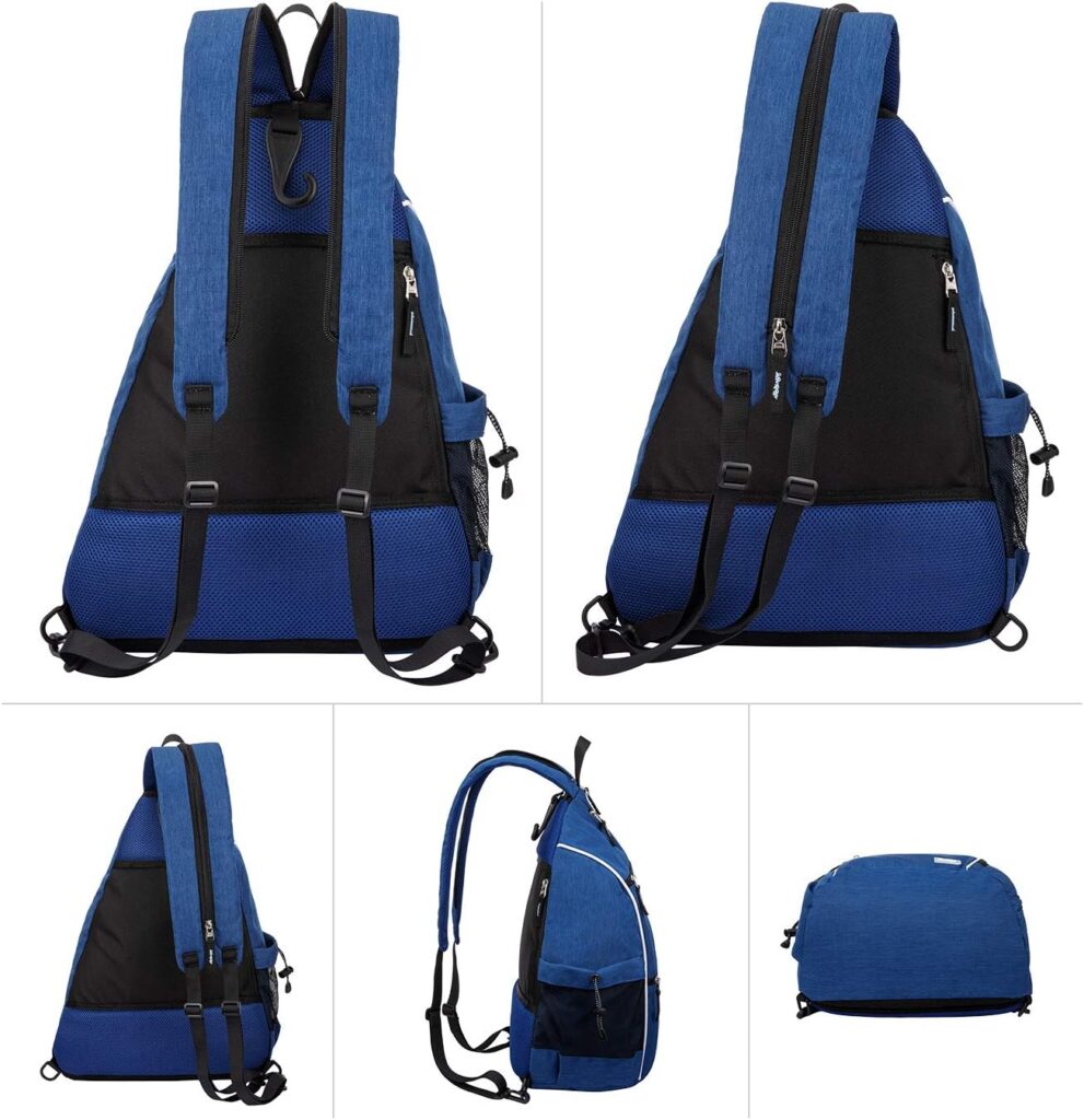 Sucipi Pickleball Bag Pickleball Backpack for Women Men Pickleball Paddle Backpack Reversible Pickleball Paddle Bag Pickleball Rackets Bags for Ladies