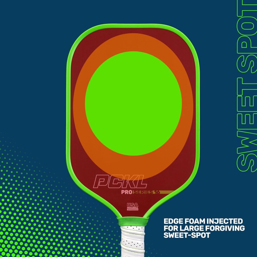 PCKL Pro Series Pickleball Paddle 13mm or 16mm Raw Carbon Fiber | Thermoformed with Foam Injected Walls | USAPA Polypropylene Honeycomb Paddle with Anti-Sweat Grip PCKL Pro Series Pickleball Paddle 13mm or 16mm Raw Carbon Fiber | Thermoformed with Foam Injected Walls | USAPA Polypropylene Honeycomb Paddle with Anti-Sweat Grip