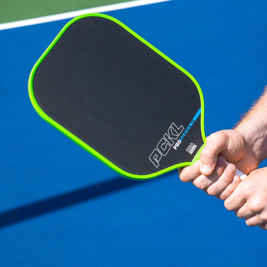 PCKL Pro Series Pickleball Paddle 13mm or 16mm Raw Carbon Fiber | Thermoformed with Foam Injected Walls | USAPA Polypropylene Honeycomb Paddle with Anti-Sweat Grip PCKL Pro Series Pickleball Paddle 13mm or 16mm Raw Carbon Fiber | Thermoformed with Foam Injected Walls | USAPA Polypropylene Honeycomb Paddle with Anti-Sweat Grip