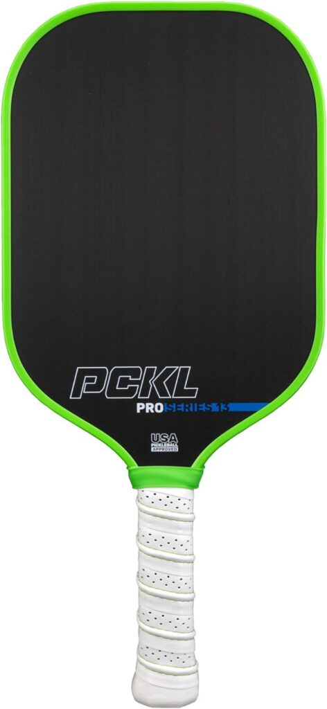 PCKL Pro Series Pickleball Paddle 13mm or 16mm Raw Carbon Fiber | Thermoformed with Foam Injected Walls | USAPA Polypropylene Honeycomb Paddle with Anti-Sweat Grip PCKL Pro Series Pickleball Paddle 13mm or 16mm Raw Carbon Fiber | Thermoformed with Foam Injected Walls | USAPA Polypropylene Honeycomb Paddle with Anti-Sweat Grip