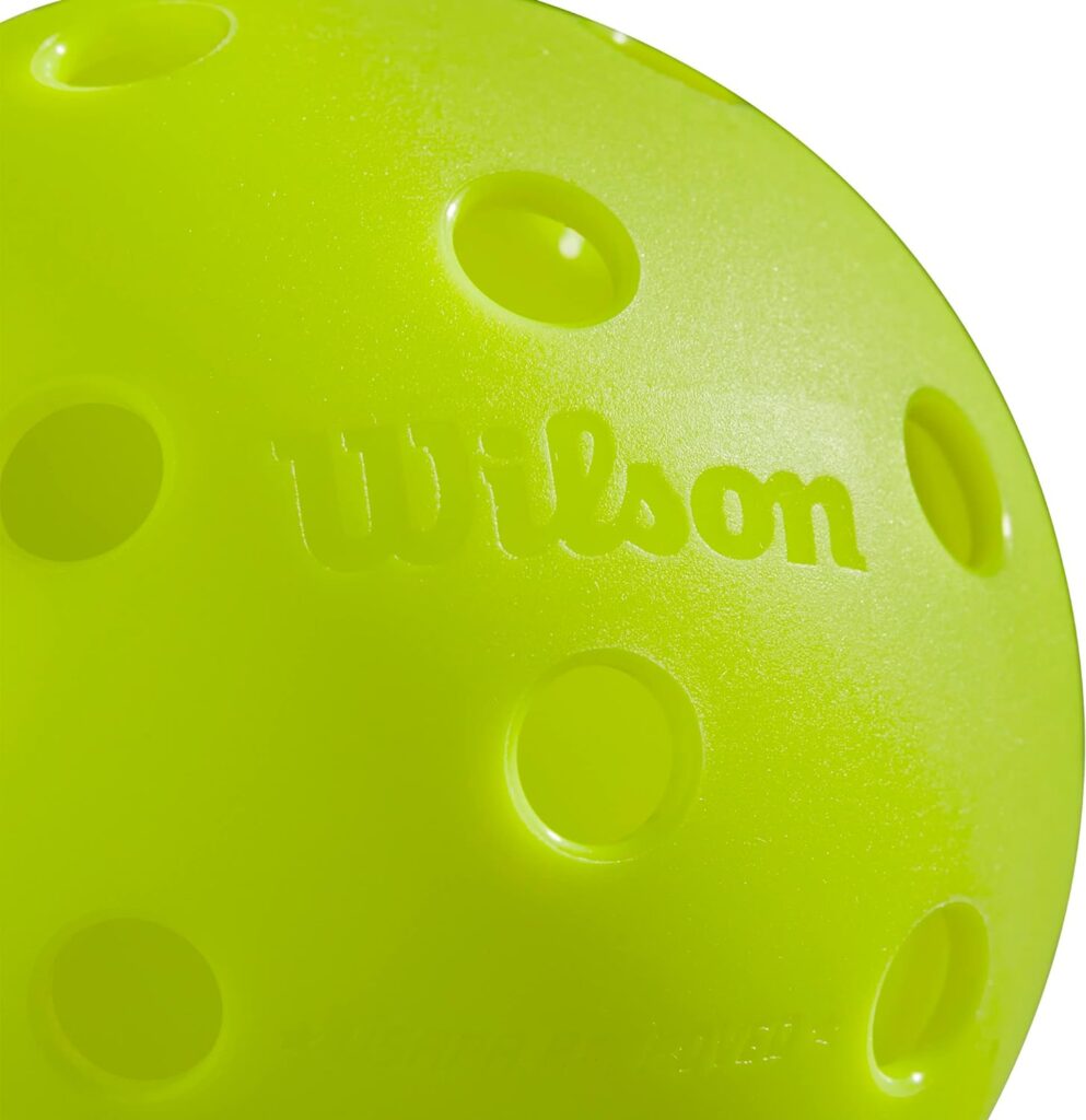 WILSON TRU 32 Pickleball Balls - Red and Yellow