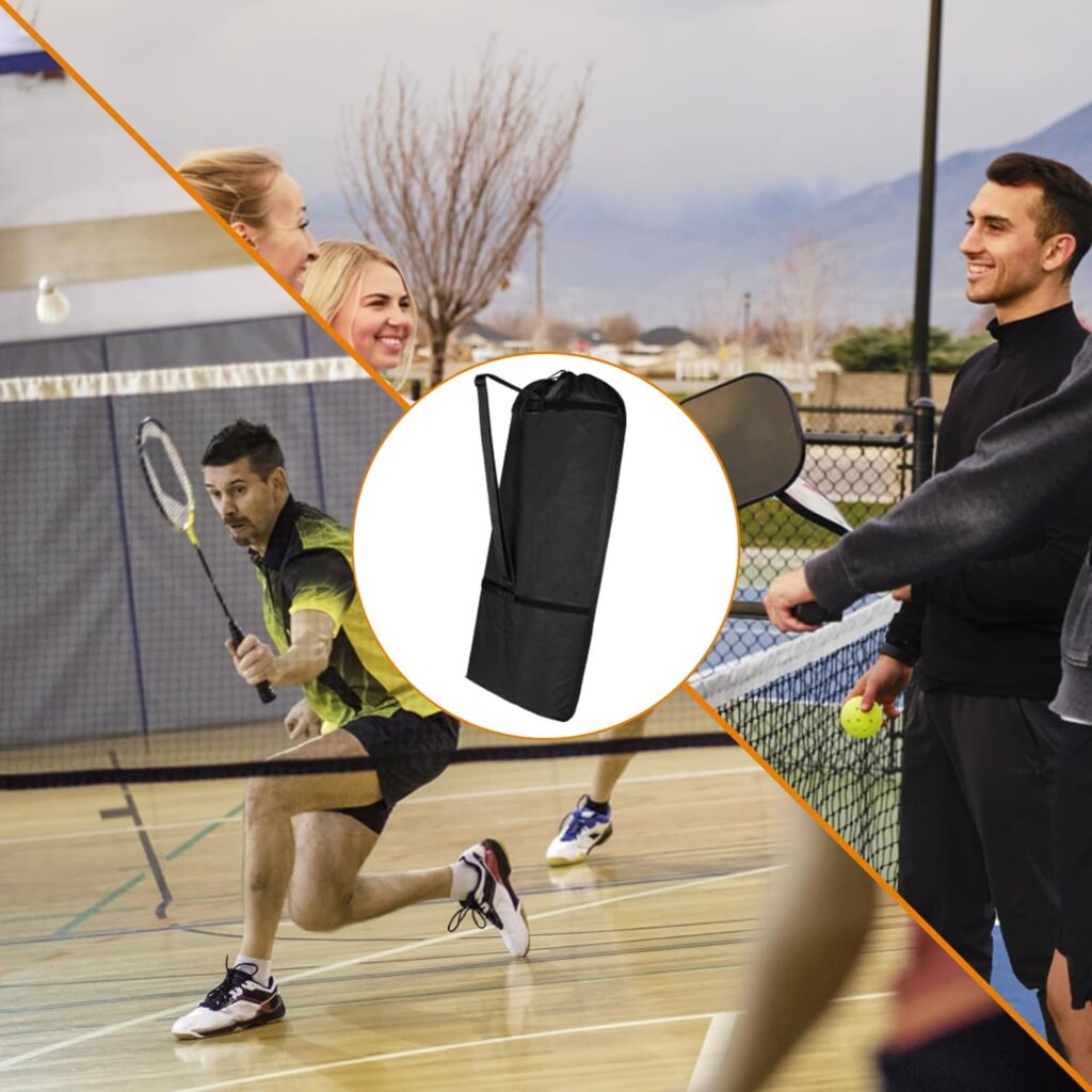 Cosmos Pickleball Net Storage Bag Pickle Ball Equipment Carry Bag Badminton Net Case Boundary Line Carrying Bag for Game Equipment Accessories Storage in Driveway Backyard (Mesh Net NOT Included) Cosmos Pickleball Net Storage Bag Pickle Ball Equipment Carry Bag Badminton Net Case Boundary Line Carrying Bag for Game Equipment Accessories Storage in Driveway Backyard (Mesh Net NOT Included)