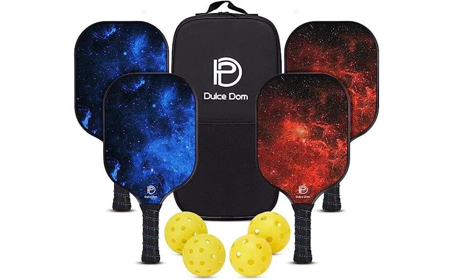 quality pickleball paddles set
