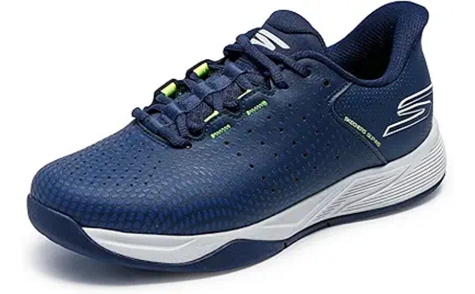 skechers slip on court shoes